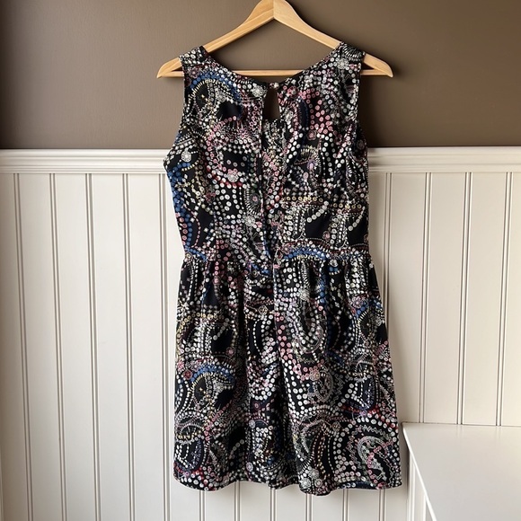 HONEY PUNCH Black Printed Babydoll Tunic Dress Size M/L - Picture 9 of 15
